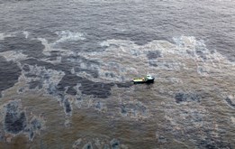 Nova regra permite queima de óleo em casos de vazamento no mar